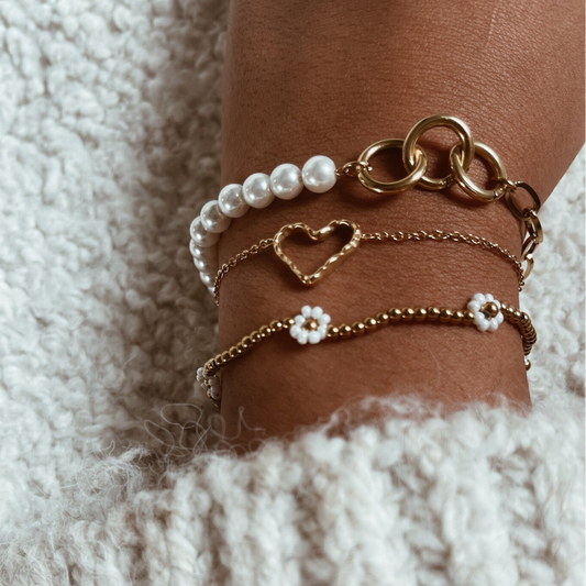 Daisy - Bracciale - Acciaio inossidabile