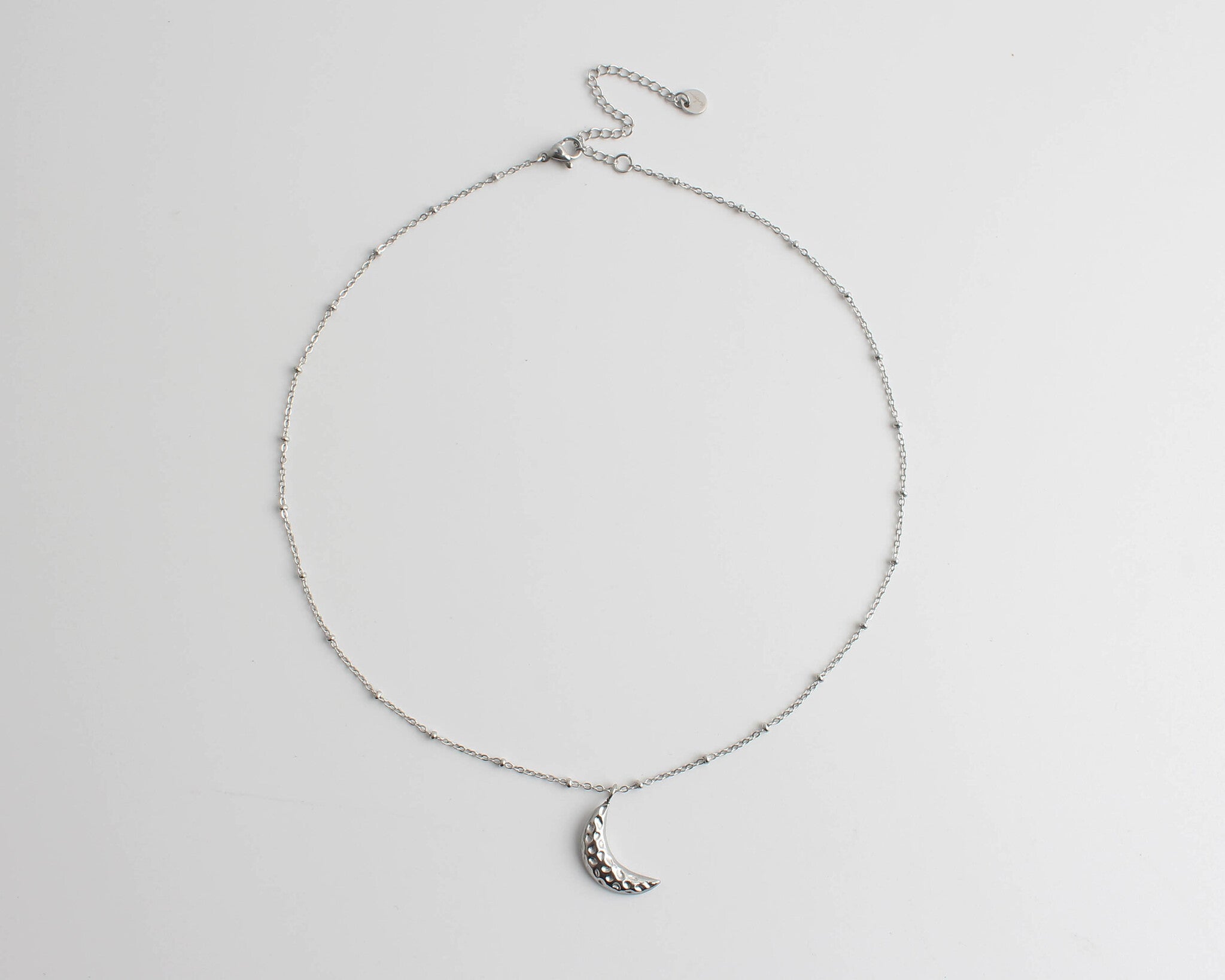 Moon - Collana - Acciaio inossidabile