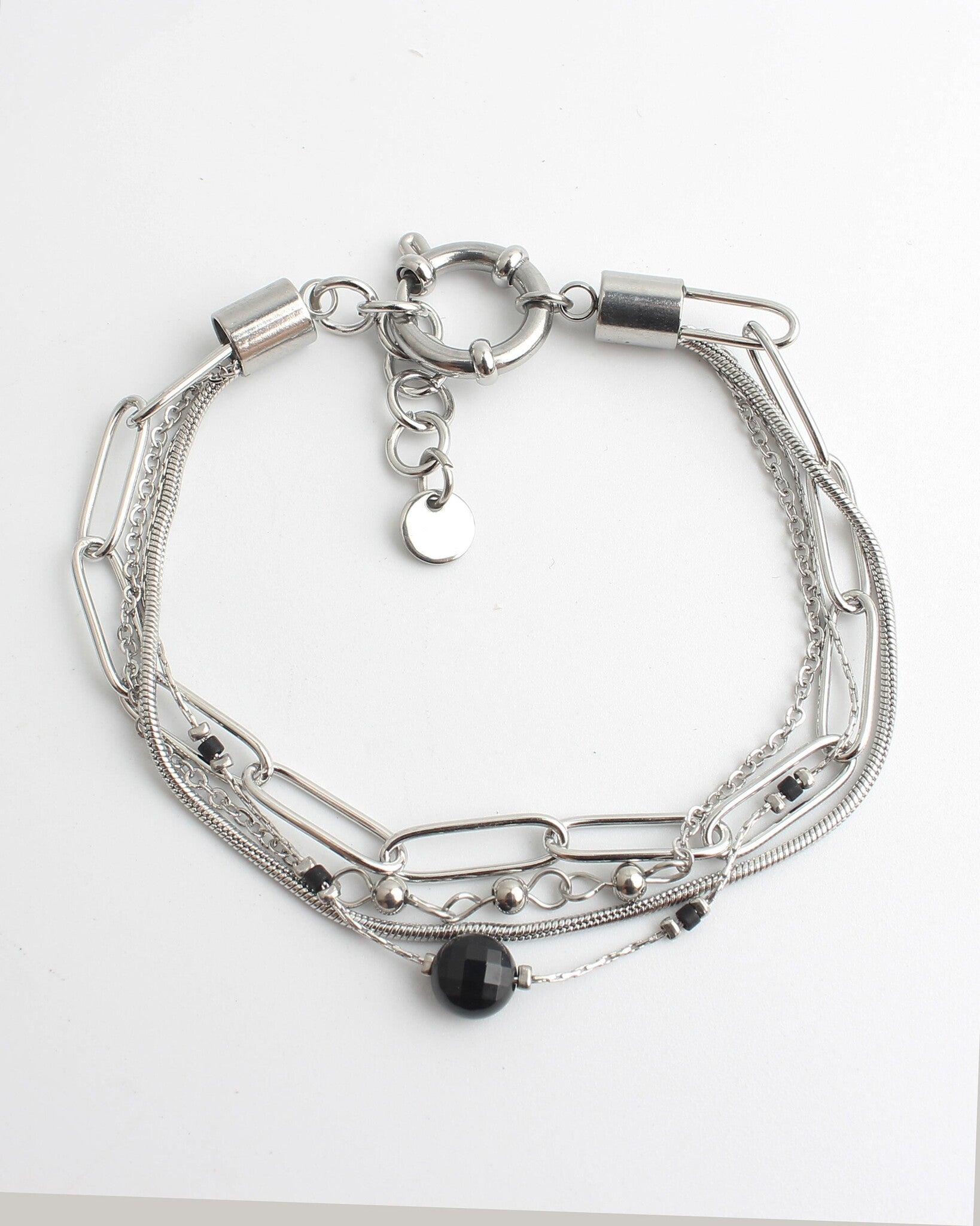 Eloise - Bracciale - 4 strati - Acciaio inossidabile