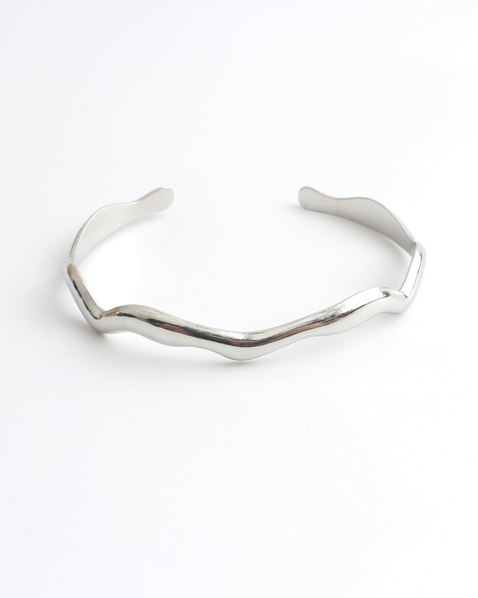 Waves - Bracciale - Acciaio inossidabile