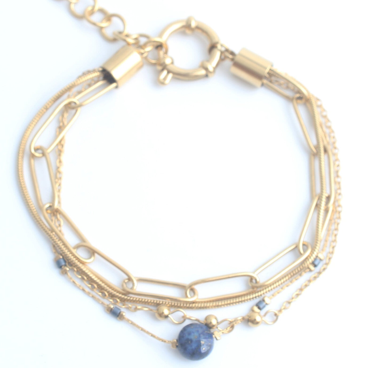 Eloise - Bracciale - 4 strati - Acciaio inossidabile