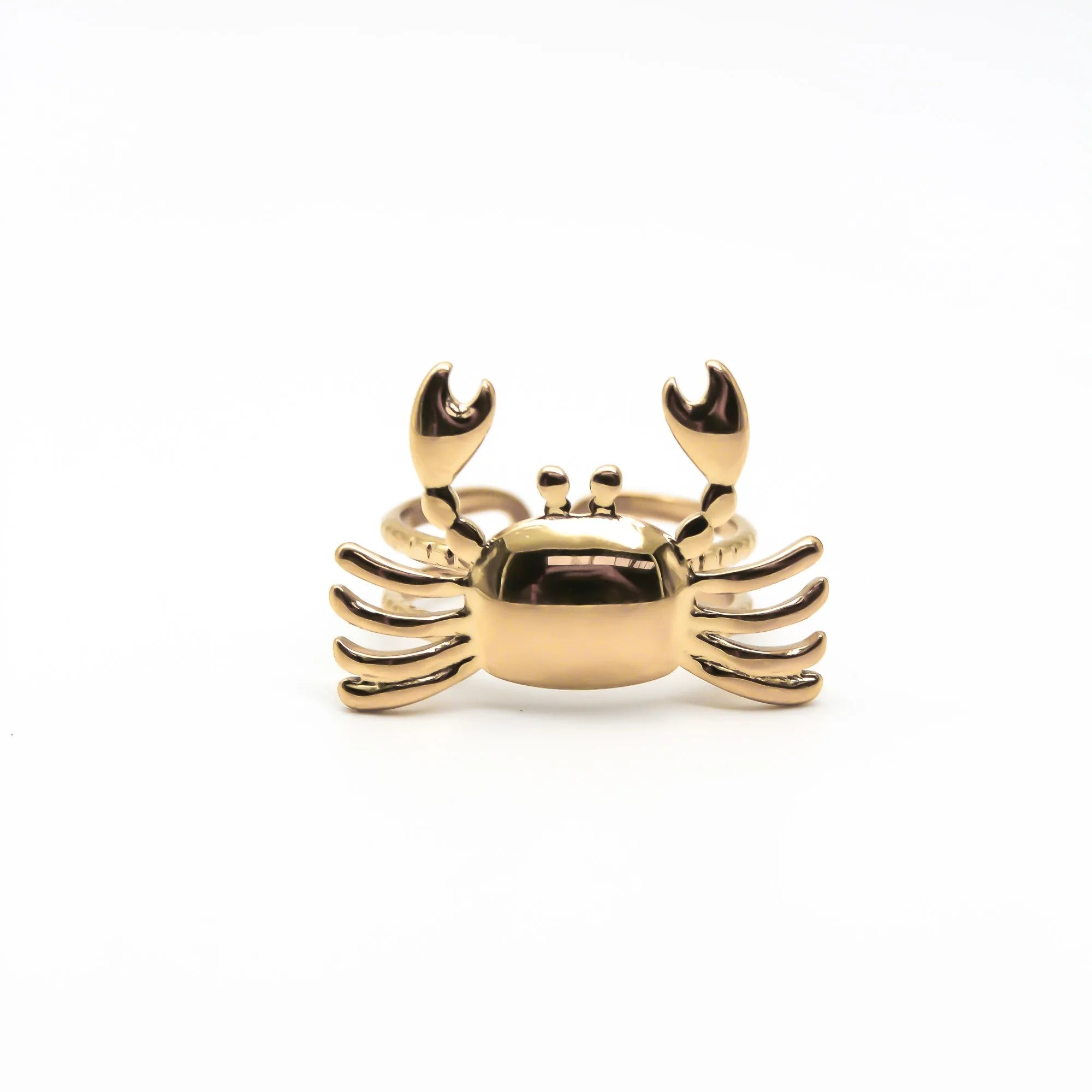 Crabby - Ring - Stainless Steel - Adjustable