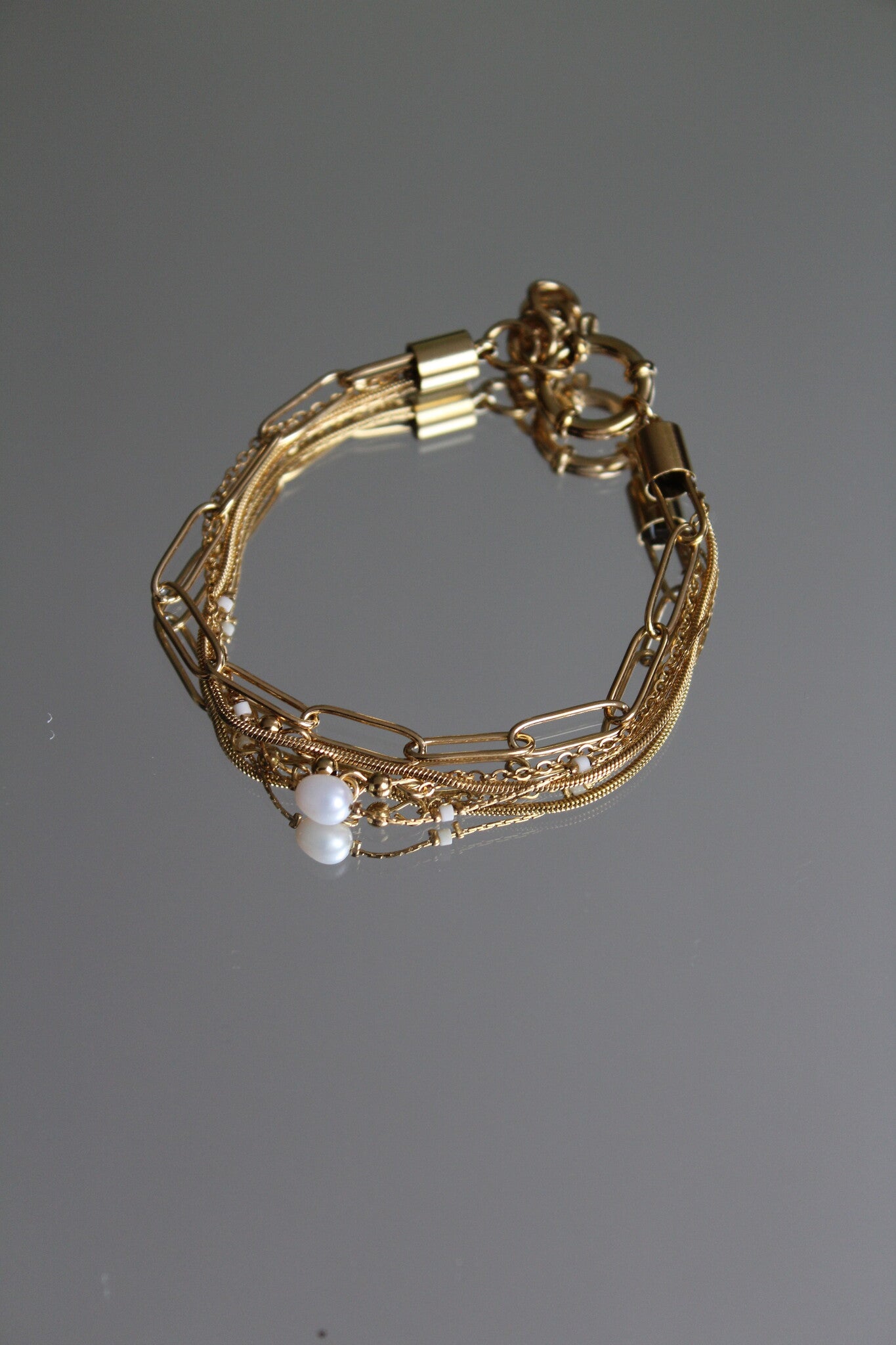 Eloise - Bracciale - 4 strati - Acciaio inossidabile