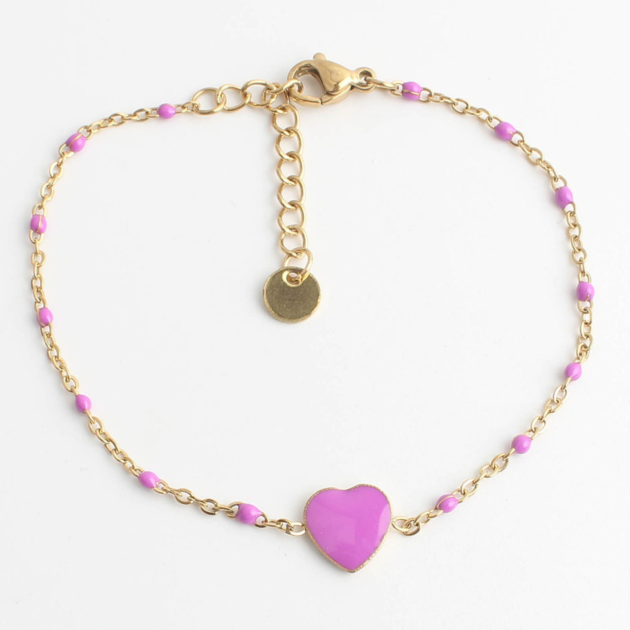 Cuore - Bracciale - Acciaio inossidabile